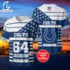 Indianapolis Colts 3D NFL Personalized Baseball Jerse Shirt For Fans