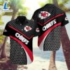 Kansas City Chiefs Carbon Fiber Hex Hawaiian Shirt