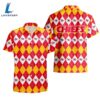 Kansas City Chiefs Caro Pattern Hawaii Shirt and Shorts Summer