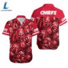 Kansas City Chiefs Dangerous Smiling Skull Hawaii Shirt and Shorts Summer