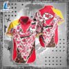 Kansas City Chiefs Floral Pattern Hawaiian Shirt
