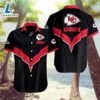 Kansas City Chiefs Hexagon Chevron Hawaiian Shirt