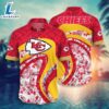 Kansas City Chiefs Hibiscus Print Hawaiian Shirt 2 Kansas City Chiefs Hibiscus Print Hawaiian Shirt
