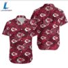 Kansas City Chiefs Leaf and Logo Hawaii Shirt and Shorts Summer NLA003410