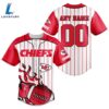 Kansas City Chiefs NFL 3D Personalized Baseball Jersey Shirt For Fans