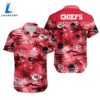 Kansas City Chiefs Red Tropical Sunset Hawaiian Shirt 2 Kansas City Chiefs Red Tropical Sunset Hawaiian Shirt