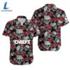 Kansas City Chiefs Roses And Skull Hawaii Shirt and Shorts Summer 3 Kansas City Chiefs Roses And Skull Hawaii Shirt and Shorts Summer