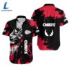 Kansas City Chiefs Venom All Over Print Hawaii Shirt Unisex Size