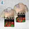 Memorial Day, US Army Solider And Poppies Hawaiian Shirt For Dad 3 Memorial Day, US Army Solider And Poppies Hawaiian Shirt