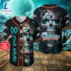 Miami Dolphins NFL 3D Personalized Baseball Jersey Shirt For Fans