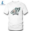 Mickey And Minnie Philadelphia Eagles Fans Shirt Ladies Tee
