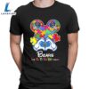 Mickey Mouse Love Chicago Bears Autism Its Ok To Be Different T-shirt 2 Mickey Mouse Love Chicago Bears Autism Its Ok To Be Different T-shirt