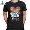 Mickey Mouse Love Cincinnati Bengals Autism Its Ok To Be Different T-shirt 3 Mickey Mouse Love Cincinnati Bengals Autism Its Ok To Be Different T-shirt