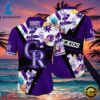 MLB Rockies Purple Passion Fruit And Floral Hot Summer Aloha Shirt , Vintage Hawaiian Shirts 9 MLB Rockies Purple Passion Fruit And Floral Hot Summer Aloha Shirt