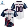 New England Patriots NFL 3D Personalized Baseball Jersey Shirt For Fans 3 New England Patriots NFL 3D Personalized Baseball Jersey Shirt For Fans