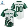 New York Jets NFL 3D Personalized Baseball Jersey Shirt For Fans