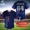 NFL Name And Number Buffalo Bills Personalized Baseball Jersey For Fans 2 NFL Name And Number Buffalo Bills Personalized Baseball Jersey