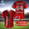 NFL Name And Number Tampa Bay Buccaneers Personalized Baseball Jersey For Fans 2 NFL Name And Number Tampa Bay Buccaneers Personalized Baseball Jersey