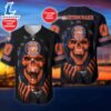 NFL Skull Denver Broncos Personalized Baseball Jersey