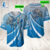 Personalized Detroit Lions 3D Baseball Jersey Nfl Baseball Jersey Mascot Shirt For Fans