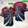Personalized Houston Texans 3D Baseball Jersey Nfl Baseball Jersey Mascot Shirt For Fans