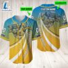 Personalized Los Angeles Chargers 3D Baseball Jersey Nfl Baseball Jersey Mascot Shirt For Fans