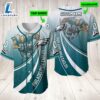 Personalized Philadelphia Eagles 3D Baseball Jersey Nfl Baseball Jersey Mascot Shirt For Fans