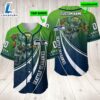 Personalized Seattle Seahawks 3D Baseball Jersey Nfl Baseball Jersey Mascot Shirt For Fans
