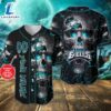 Philadelphia Eagles NFL 3D Personalized Baseball Jersey Shirt For Fans