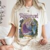 Retro Rapunzel Tangled T-Shirt Floral Disney Princess Tee Comfort Colors WDW Lanterns Top 3 Retro Rapunzel Tangled T-Shirt Floral Disney Princess Tee Comfort Colors WDW Lanterns Top