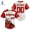 San Francisco 49ers NFL 3D Personalized Baseball Shirt For Fans