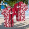 Tropical Chiefs Red Floral Hawaiian Shirt