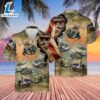 United States Army Huey Helicopter Hawaiian Shirt