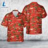 US Army 456th Parachute Field Artillery Battalion Hawaiian Shirt For Dad 2 US Army 456th Parachute Field Artillery Battalion Hawaiian Shirt