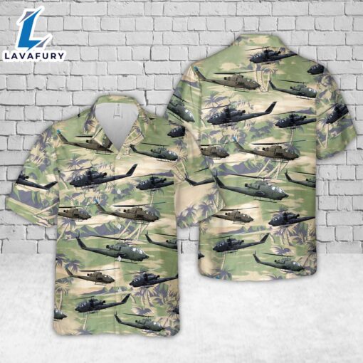 US Army AH-1F Hawaiian Shirt  For Dad
