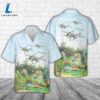US Army Air Corps Lockheed P-38 Lightning Down Beat World War II American fighter aircraft Hawaiian Shirt