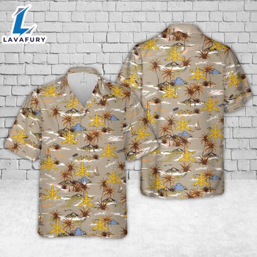 US Army Air Defense Artillery Branch Hawaiian Shirt  For Dad