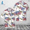 US Army Beechcraft C-12 Huron aircraft, 4th Of July Hawaiian Shirt