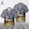 US Army Bell Helicopter OH-58F Hawaiian Shirt