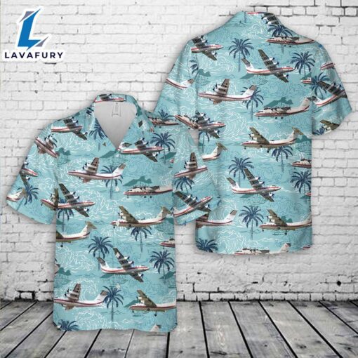US Army DCH-7 Dash airplane Hawaiian Shirt  For Dad