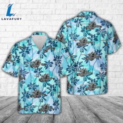 For Dad US Army M2 155mm Long Tom Artillery GUN Hawaiian Shirt