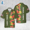 For Dad US Army Signal Corps Branch Badge Hawaiian Shirt 2 US Army Signal Corps Branch Badge Hawaiian Shirt
