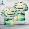US Army Sikorsky HH-60M MEDEVAC Black Hawk Helicopter Hawaiian Shirt
