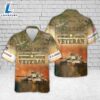US Army Veteran Tank Hawaiian Shirt