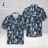 US Navy Blue Angels #6 FA-18E Christmas Hawaiian Shirt
