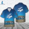 US Navy VP-50 Blue Dragon (1982) P-3C Orion Hawaiian Shirt