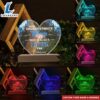 Washington Commanders NFL Personalized 3D Led Light Gift For Mom