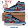 Chucky Wanna Play Nike Logo Blue Design Air Jodan 1 High Top