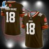 Cleveland Browns Personalized V-neck Football Jersey Sport Gifts For Fan