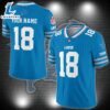 Detroit Lions Personalized V-neck Football Jersey Sport Gifts For Fan